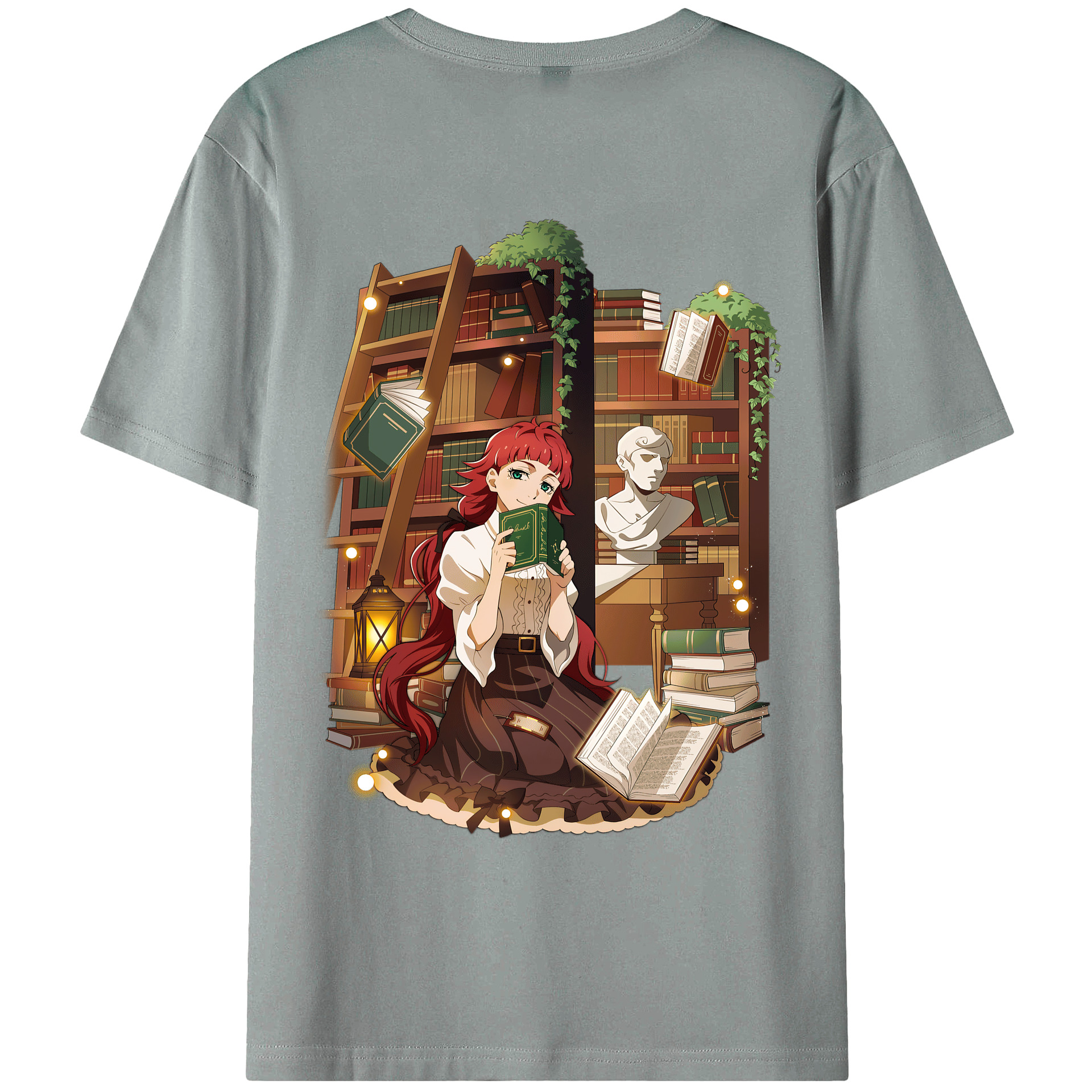 （画像用） 文豪ストレイドッグス Bungo Stray Dogs 綿100％ メンズ半袖Tシャツ（バックプリント） 通気性